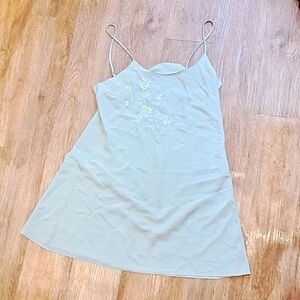 Pale Green Chemise / Night Dress / Lingerie